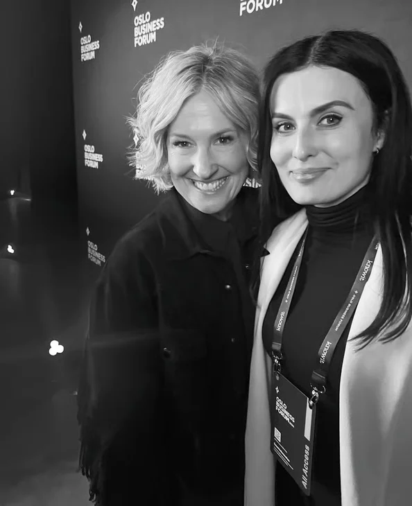 Maria Kmieciak i Brené Brown